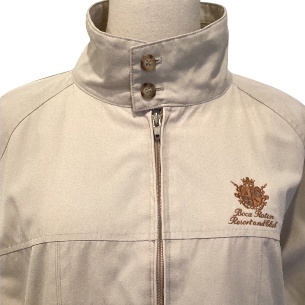 Titleist Collection Harrington Jacket Boca Raton Plaid Lined Golf Windbreaker XL